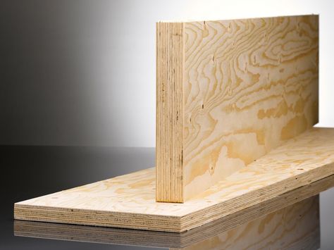 Kerto laminated timber by Finnforest Lvl Beam, Garage Door Sizes, Types Of Plywood, Plywood Design, Laminated Veneer Lumber, Marine Plywood, Building Systems, Sofa Frame, Wood Works