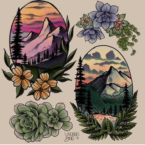 Tatuaje Cover Up, Traditional Tattoo Inspiration, Traditional Tattoo Art, Tattoo Flash Art, American Traditional Tattoo, Nature Tattoos, American Traditional, Love Tattoos, Pretty Tattoos