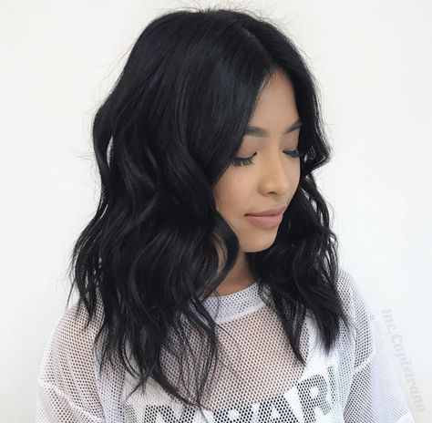 Dark Brown Hair Balayage, Short Dark Hair, Ginger Hair Color, Hair Therapy, Hairstyles For Layered Hair, Long Hair Color, Brown Hair Balayage, Hairdos For Curly Hair, Haircuts For Medium Hair