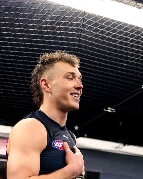 Carlton Football Club | Family. 💙 | Instagram Charlie Curnow, Patrick Cripps, Carlton Afl, Carlton Football Club, Carlton Blues, Instagram Family, Football Club, Hair Cuts, Football