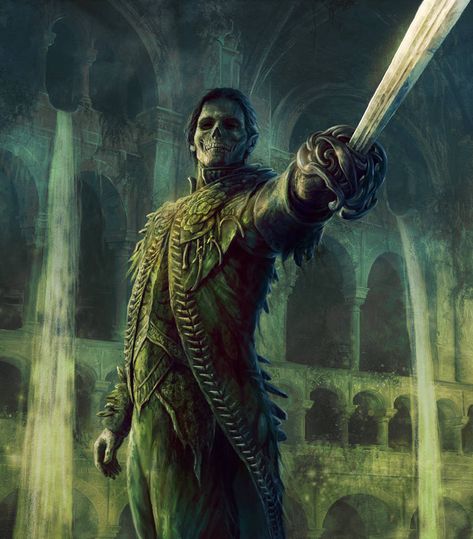 Undead God, Zombie Warrior, Undead Pirate, Ghost Pirate, Mtg Art, Zombie Art, D D Monsters, Pirate Art, Fantasy Races