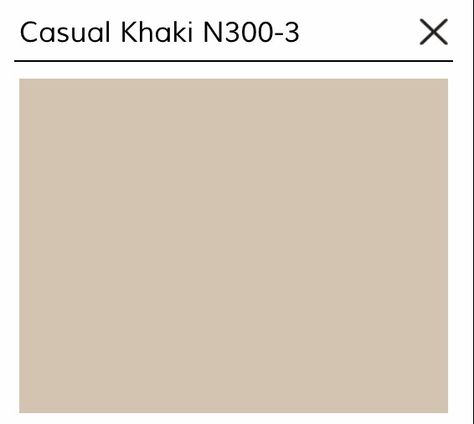 Behr Casual Khaki Khaki Painted Walls, Casual Khaki Behr Paint, Behr Comfy Beige Paint, Modern Mocha Behr Paint Bathroom, Sentimental Beige Behr Paint, Khaki Paint Colors, Neutral Tan Paint Colors Behr, Living Room Colour Design, Khaki Bedroom