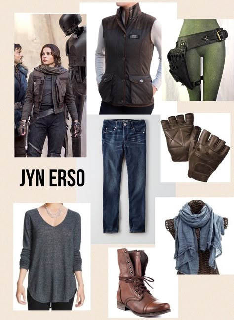 Disneybound: Jyn Erso [Rogue One] Cal Kestis Disneybound, Star Wars Casual Cosplay, Star Wars Bounding Inspired Outfits, Jedi Disneybound, Starwars Inspired Outfits, Starwars Disneybound, Star Wars Fashion Inspired Outfits, Star Wars Inspired Outfit, Galaxy's Edge Outfit