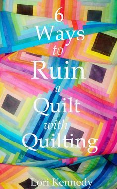 Six Ways to Ruin a Quilt with Quilting - The Quilt Show Quilting Blog Free Motion Designs, Free Motion Quilting Patterns, Machine Quilting Patterns, Freemotion Quilting, Nancy Zieman, The Quilt Show, Machine Quilting Designs, Free Motion Quilt Designs, Quilt Stitching