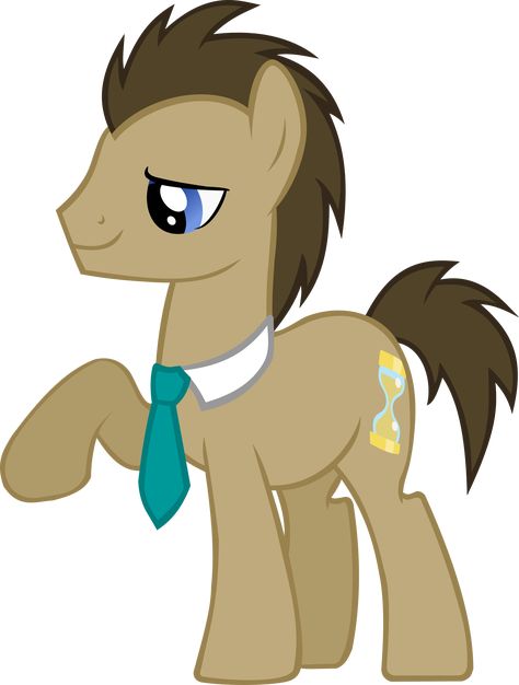 The Doctor Dr Hooves, Dr Whooves, Mlp Oc Ideas, Doctor Whooves, Secondary Characters, Derpy Hooves, Mlp Oc, Mlp Characters, Mlp Fan Art