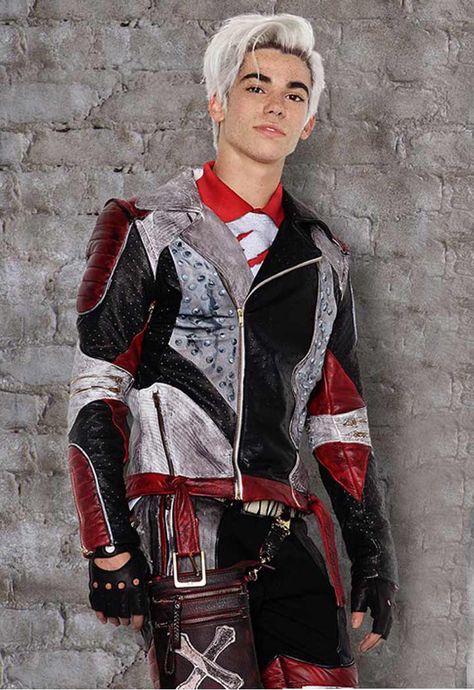 Carlos-Descendants-2-Costume-Jacket Carlos Costume, Carlos Descendants, Cameron Boyce Descendants, Cameron Boys, Descendants Cast, The Descendants, Descendants 2, Cameron Boyce, Disney Descendants