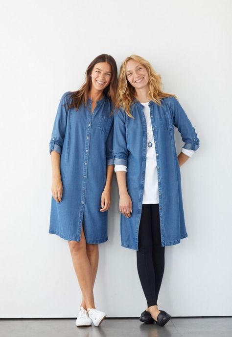 Denim Shirt Dress Outfit, Jean Dress Outfits, Looks Camisa Jeans, Denim Dress Outfit, Looks Jeans, Shirt Dress Outfit, Chambray Shirt Dress, Denim Dresses, Denim Day