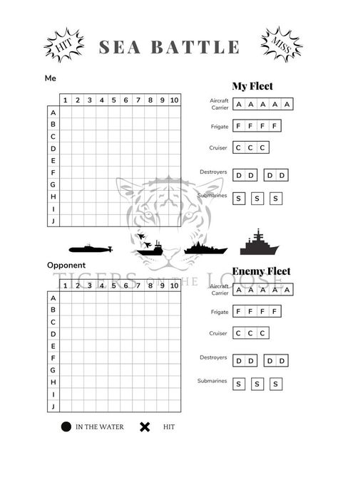 Printable digital download Battleship paper game for instant download Paper And Pencil Games, Pencil Games, Ships At Sea, Battleship Game, Sea Battle, Letter Games, Paper Games, Battle Games, Pencil And Paper