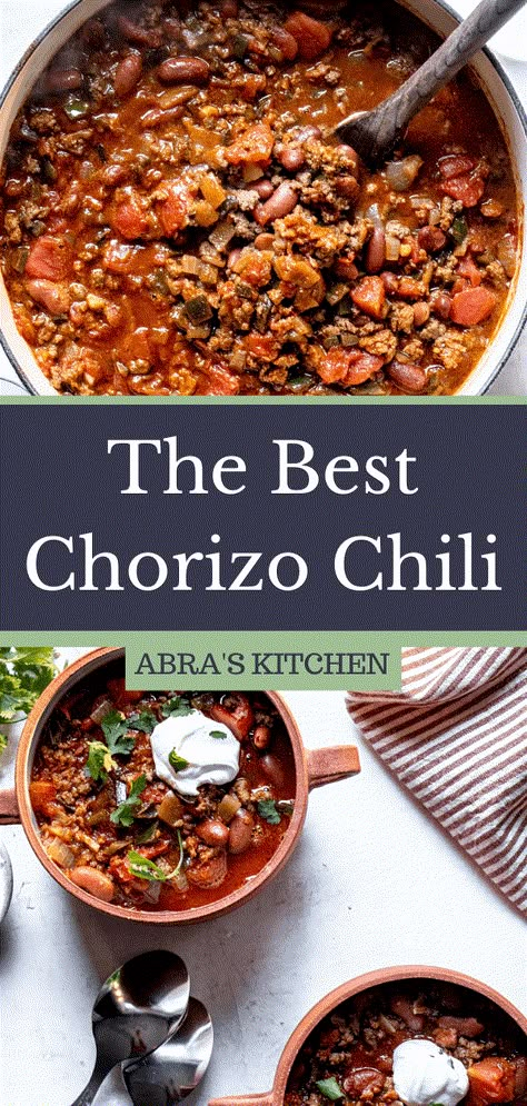 Chorizo Chili Recipe, Chorizo Recipes Dinner, Chorizo Chili, Poblano Chili, Chorizo Recipes, Best Chili Recipe, Potatoes Carrots, Chili Recipe, Chili Recipes