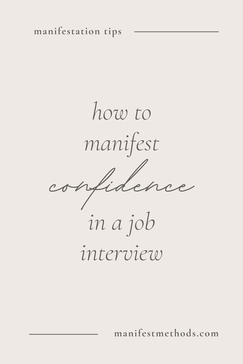 How To Manifest Getting A Job, Affirmations For A Job Interview, Manifest Job Interview, Manifesting A Job Law Of Attraction, Affirmations For Interviews, Pre Interview Affirmations, Positive Job Affirmations, Job Interview Manifestation, Job Interview Spell