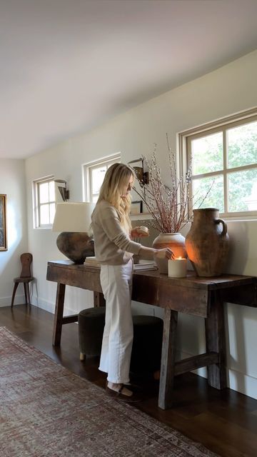 Amber Lewis Interiors, Credenza Styling, Styling Essentials, Console Table Styling, Console Styling, Morgan Hill, Amber Lewis, Couples Shoot, Amber Interiors