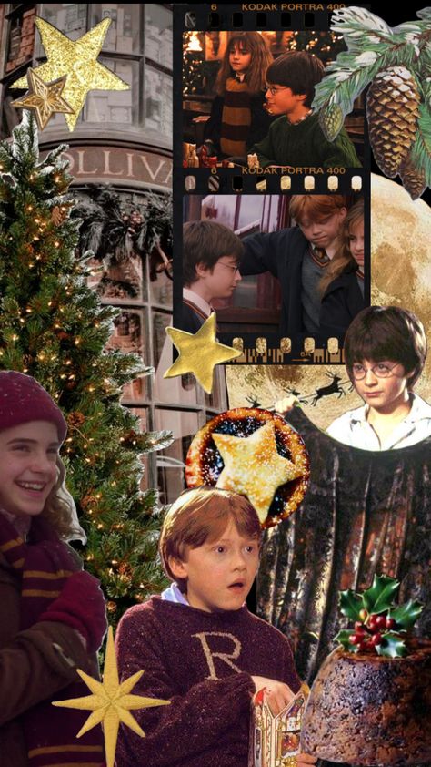 Christmas as Hogwarts #harrypotter #hogwarts #gryffindor #christmas #xmas #philosophersstone