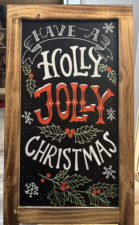 Christmas Party Chalkboard Sign, Chalkboard Sale Sign Ideas, New Years Chalkboard Ideas, Holiday Chalkboard Art, Christmas Chalkboard Signs, Chalkboard Sign Ideas, Christmas Chalkboard Ideas, Business Chalkboard, Merry Christmas Chalkboard