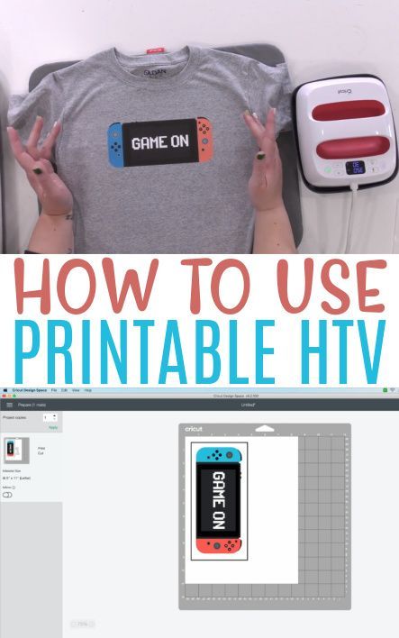 If you’re ready to learn the basics of how to use printable HTV, this Cricut tutorial is for you! Once you master this, you will be able to design and make tons of different Cricut craft projects #cricut #cricutexplore #cricutmaker #cricutmade #cricutprojects #ironon #htv #heattransfervinyl Printable Iron On Vinyl, How To Make Iron, Cricut Heat Transfer Vinyl, Cricut Explore Air Projects, Printable Heat Transfer Vinyl, Diy Recycled Projects, Printable Htv, Cricut Craft, Beautiful Home Decor