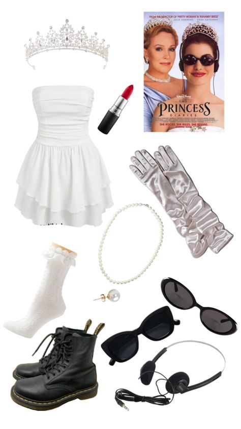 Princess Diaries Outfit Ideas, Princess Diaries Halloween, Princess Diaries Costume, 2025 Outfits, Runaway Bride, Costume Inspo, Julie Andrews, Princess Diaries, Costumes Ideas