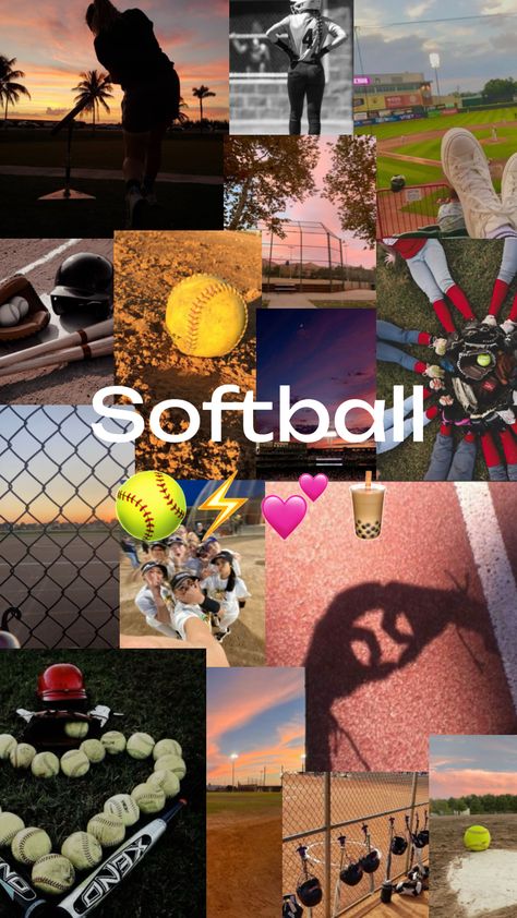 Who else adores softball🥎💕 Soft Ball Wallpaper, Softball Aesthetic Pitcher, Softball Wallpaper Iphone Backgrounds, Softball Aesthetic Wallpaper, Walkup Songs, Softball Wallpapers, Cute Softball Quotes, Softball Aesthetic, Softball Backgrounds