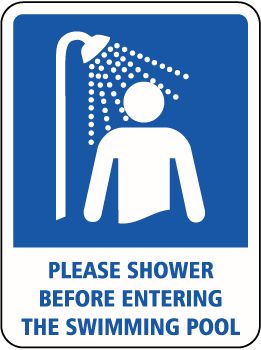 How To: Why you SHOULD shower before you use the pool and why you SHOULDN’T pee in the pool Swimming Pool Rules, Pool Rules Sign, Swimming Pool Signs, Pool Rules, Holistic Health Remedies, Pool Signs, Chest Congestion, Home Health Remedies, Have A Shower