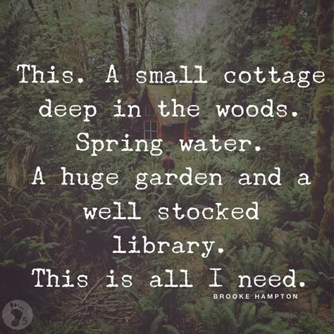 Cozy Home Quotes, Orderliness Quotes, Cozy Quotes, Elizabeth Goudge, Homegrown Food, The Fae, Cottage In The Woods, Small Cottage, Forest Trees