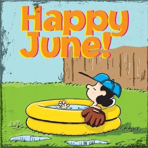 Hello June !!! #snoopy Welcome June Images, June Pictures, Peanuts Lucy, Welcome June, Snoopy Collection, Happy June, Lucy Van Pelt, Hello June, Snoopy Images