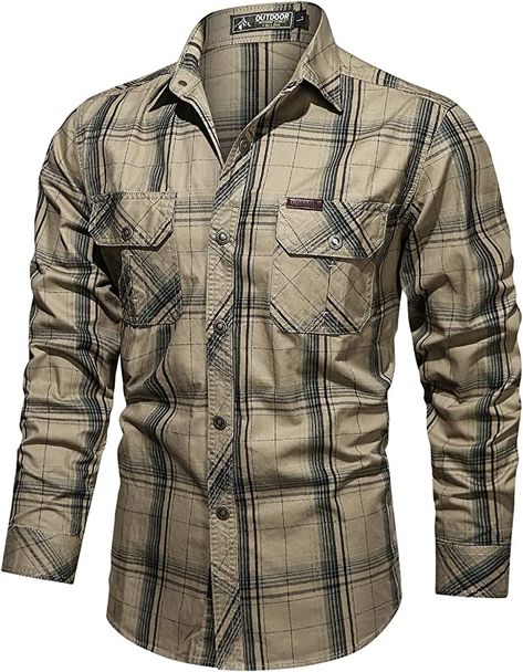 England Shirt, Herren Style, Tactical Shirt, Stand Collar Shirt, Blue Army, Plaid Shirt Men, Army Shirts, Military Tactical, Mens Plaid