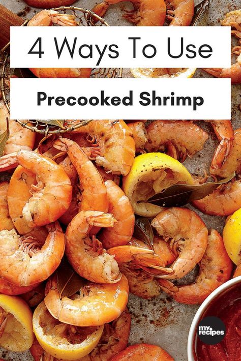 Recipes For Frozen Cooked Shrimp, How To Prepare Cooked Shrimp, How To Cook Precooked Shrimp, Frozen Ready To Eat Shrimp Recipes, Cocktail Shrimp Recipes Dinners, Recipes For Pre Cooked Shrimp, Cooked Frozen Shrimp Recipes Easy, Shrimp Recipes With Cooked Shrimp, Recipes Using Leftover Boiled Shrimp