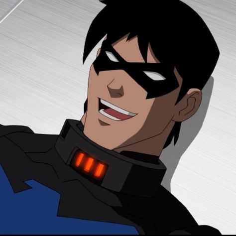 Batman Young Justice, Young Justice Season 2, Robin Young Justice, Nightwing Pfp, Young Justice Nightwing, Nightwing Icon, Nightwing Wallpaper, Nightwing Young Justice, Young Justice Characters