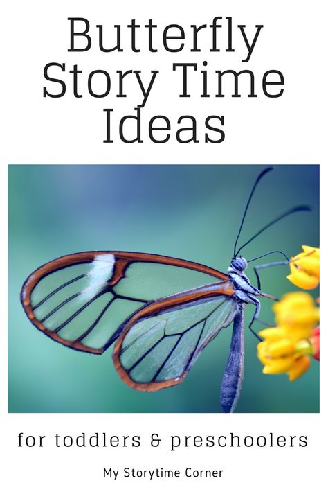 Butterfly Story Time Ideas for Toddlers and Preschoolers with great read aloud #childrensbooks ideas, storytime songs, activity ideas, #printables and more Books About Flowers, Library Preschool, Storytime Songs, Butterfly Story, Bees For Kids, Storytime Themes, Toddler Storytime, Animal Story, Garden Of Flowers