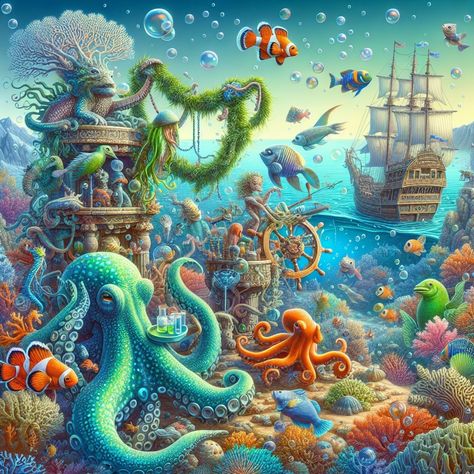 Dive into the magical world of "Underwater Fiesta" 🌊✨ Where the colors of the ocean come alive in a symphony of art and creativity! 🎨🐠 Immerse yourself in the beauty of underwater landscapes and let your imagination swim with the fishes! 🐬💙 Whether you're an art lover, a nature enthusiast, or just looking for some inspiration, this is an experience you won't want to miss! 🌺🌟 Come join us at The Alien Canva and let the underwater magic enchant your soul! 🦑🎉 #art #artist #illustration #design #... Underwater World Art, Art And Creativity, Can Holders, Magical World, Solomon Islands, Underwater World, Samoa, Scented Soy Candles, Papua New Guinea