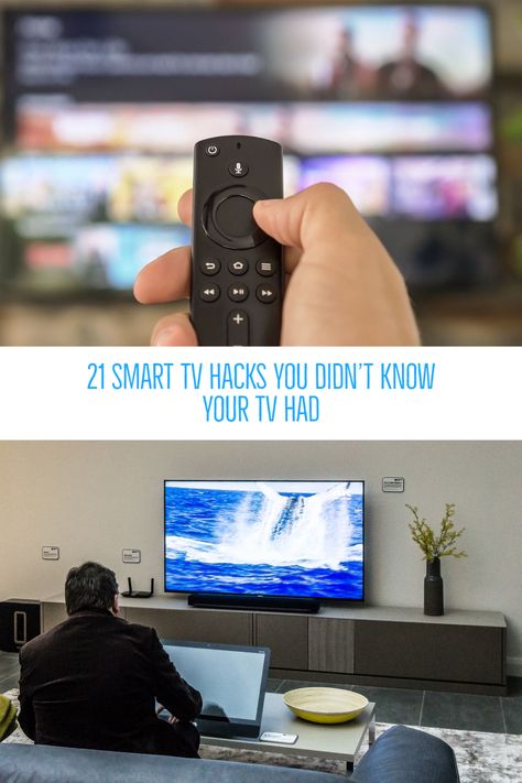 Are you getting the most out of your smart TV? Try these smart TV hacks. Streaming Ideas, Tv Hacks, Vizio Smart Tv, Displaying Pictures, Life Hacks Computer, Samsung Smart Tv, Tv Display, Tv Streaming, Samsung Tvs