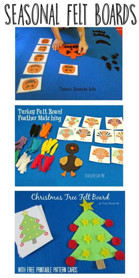 We have been enjoying our holiday felt boards the past few months. My kids get really excited with each new one I create for them.  This week we made a Christmas Tree felt board with printable cards to use in making fun felt Christmas patterns with trees. Felt Board Templates, Diy Felt Board, Christmas Tree Felt, Felt Board Patterns, Felt Boards, Flannel Board Stories, Felt Board Stories, Felt Stories, Flannel Board