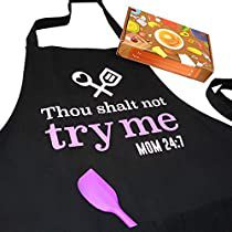 Check this out on Amazon Funny Apron, Cute Apron, Cooking Humor, Cooking Spatula, Funny Aprons, Bbq Gifts, Grill Apron, Boss' Day, Try Me