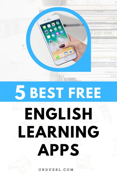 5 Best Free English Learning Apps – Improve English at Home Practice English Grammar, English Learning Course, Study English Grammar, Best Language Learning Apps, Improve English Speaking, Free English Lessons, Learn English For Free, Language Learning Apps, Practice English