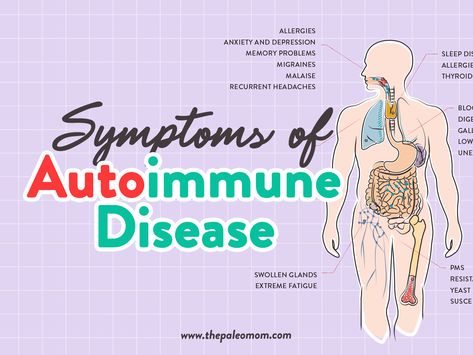 Autoimmune Disease Symptoms, The Paleo Mom, Paleo Mom, Nerve Health, Sjogrens Syndrome, Graves Disease, Disease Symptoms, Autoimmune Disorder, Abdominal Pain