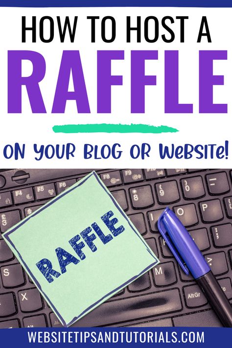 How to host a raffle on your blog or website. If you have a WordPress site, then there is a great plugin you can use! It's an easy way to run a raffle. You can use it to run campaigns to get more Facebook likes, Twitter follows, email subscribers, etc. No coding is required - it is definitely beginner friendly! And it allows users quick registration to sign up for the raffle. Find out more about its benefits & how you can use it on your own blog or website. #onlineraffle #raffleplugin #wordpress Facebook Raffle Ideas, Raffle Games Ideas Online, Online Raffle Ideas, Raffle Giveaway Ideas, Raffle Ideas For Small Business, 50 50 Raffle, Raffle Ideas, School Auction, Raffle Prizes