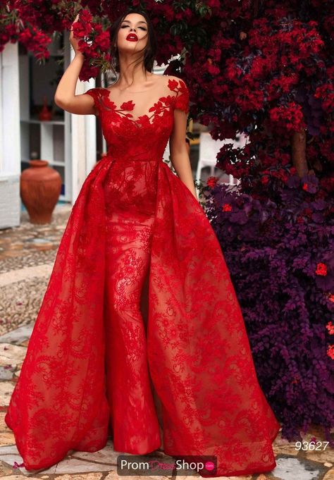 Red Wedding Gowns, Red Ball Gowns, Tarik Ediz Dresses, Red Bridal Dress, Red Wedding Dress, Reception Gown, 파티 드레스, Tarik Ediz, Red Wedding Dresses