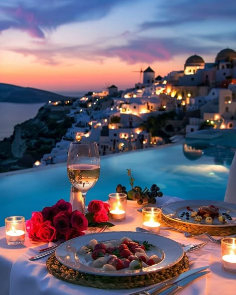 Greek Lifestyle, Best Travel Backpack, Night Sky Photography, Romantic Vacations, Night Aesthetic, Beautiful Places To Travel, Travel Goals, Luxury Vacation, Holiday Destinations