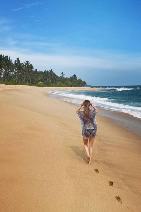 Tangalle Beach Morning Walks, Coconut Grove, Turquoise Water, Beautiful Place, White Sand, From Instagram, Facts About, Sri Lanka, Beautiful Places