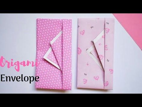 Money Gift Envelope Diy, Diy Gift Envelope Ideas, Envelope Folding Ideas, Diy Money Envelopes Gift, Origami Money Envelope, Gift Envelope Ideas, Gift Envelopes Diy, Money Envelopes Diy, Diy Money Envelopes