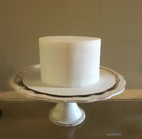 Plain White Buttercream Cake, Simple White 6 Inch Cake, Plain White Cake Simple, Plain White Round Cake, Plain White Tiered Cake, Plain Birthday Cake, Basic White Cake, Plain White Cake, White Cake