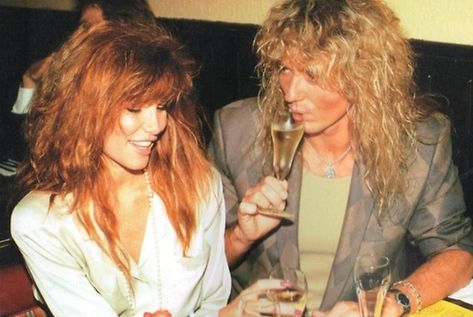 Tawny Kitaen, David Coverdale, 80s Hair Bands, 80's Music, 80s Hair, Star Struck, White Snake, Glam Metal, Famous Couples