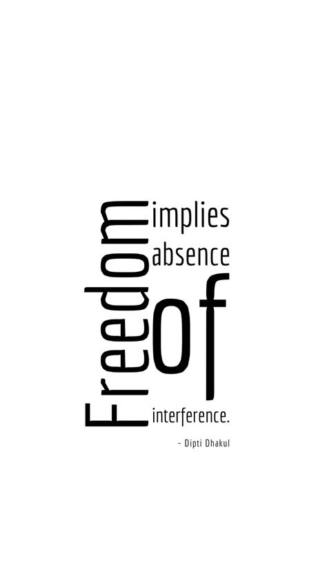 Freedom implies absence of interference. Interference Quotes, Ibm Logo, Tech Companies, Company Logo, Tech Company Logos, ? Logo, Quotes, Quick Saves, Logos