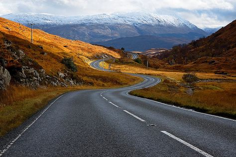 ★ Ardnamurchan, Lochaber, Scotland Beautiful Roads, In The Middle Of Nowhere, Scenic Roads, Middle Of Nowhere, Winding Road, Back Road, Scenic Routes, Scenic Drive, Open Road