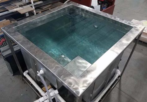 Stainless Steel Cold Plunge Pools And Hot Tubs, Cold Plunge, Hot Tubs, Hot Tub, Health Benefits, Sake, Custom Made, Spa, Benefits