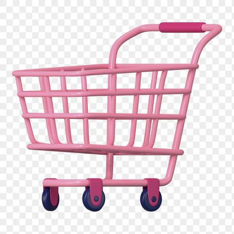 Shopping Cart Illustration, Pink Shopping Cart, Pink Transparent Png, Shopping Cart Design, Shoping Cart, Shopping Stickers, Shopping Illustration, Shop Cart, Supermarket Trolley