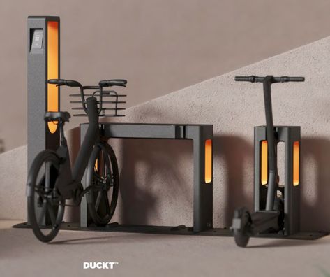 Electric Bike Charging Station, Bicycle Station, Scooter Parking, Bicycle Stand, Retail Design Display, Garage Bike, Best Electric Scooter, Bicycle Pump, New Technology Gadgets