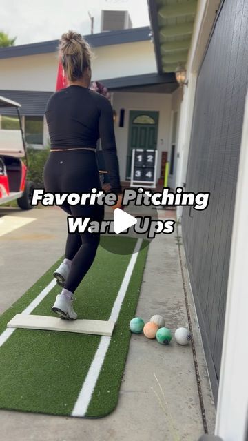 Toni Paisley ▪︎ Pro Athlete on Instagram: "Save & share with your favorite pitcher 😍  . Warm up your body, your springs & your shoulders 😁🥰🔥 . . . Follow these and more inside the app today! #paisleyspitching #softball #pitchers #pitch #warmups" Softball Pitching Mound Diy, Softball Warm Up Drills, Softball Coach Outfit, Fastpitch Softball Drills, Softball Pitching Drills, Pitching Mound, Pitching Drills, Softball Cheer, Sore Shoulder