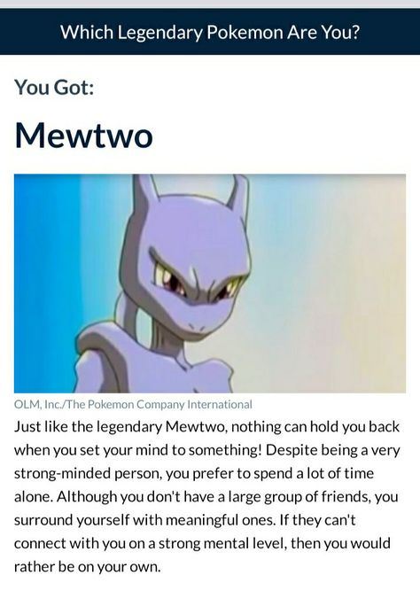 I Got Mewtwo ! Comment 👇 Which One You Got Follow For More Awesome Pins😁 Subjectively Pokemon, Mewtwo Human Form, Bug Pokemon, Every Pokemon, Mew Pokemon, Latios And Latias, Fairy Type Pokemon, Pokemon Lugia, Misty Dawn