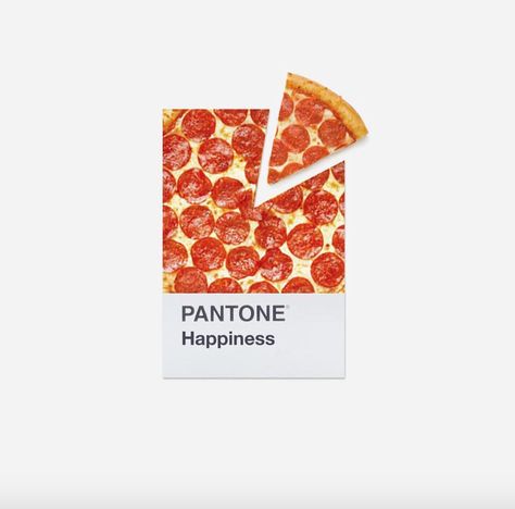 INSPIRATION 53 / MY DAILY PANTONE — Weekend Creative Guerrilla Marketing, Promo Flyer, Pizza Art, Ross Geller, Phoebe Buffay, Chandler Bing, Social Media Design Inspiration, Creative Ads, Ads Creative