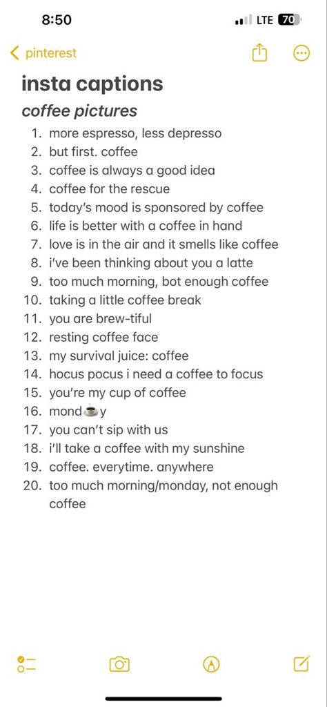 captions for your morning coffee pictures Instagram Caption Coffee, Coffee Shop Ig Captions, Captions For Morning Pictures, Coffee Ig Story Caption, Coffee Date Captions Instagram Story, Good Morning Ig Captions, Morning Instagram Story Caption, Yummy Captions Instagram, Short Food Captions