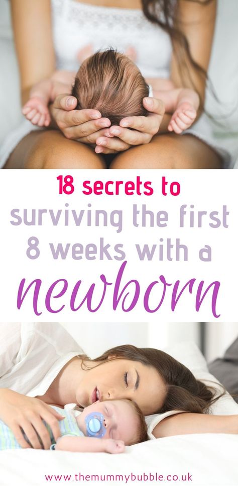 Looking for tips for coping with a newborn baby? Here are 18 ways to survive the first eight weeks with a newborn for new mums. Lots of handy bits of advice to help you survive the early weeks after giving birth to your baby Baby First Week, Newborn Sleep Schedule, Newborn Schedule, Newborn Baby Tips, Newborn Hacks, Baby Care Tips, The Mummy, Postpartum Recovery, Baby Tips